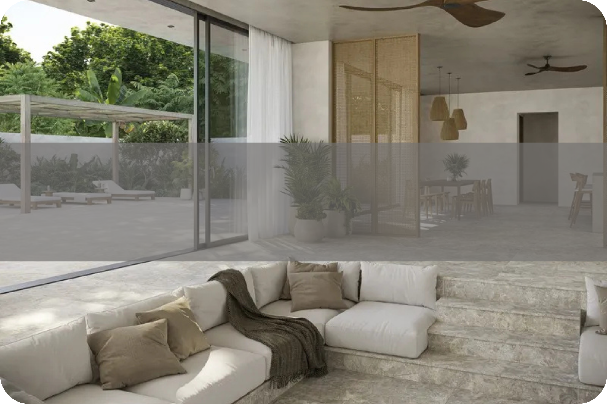 Pavimentos porcelánicos tipo piedra