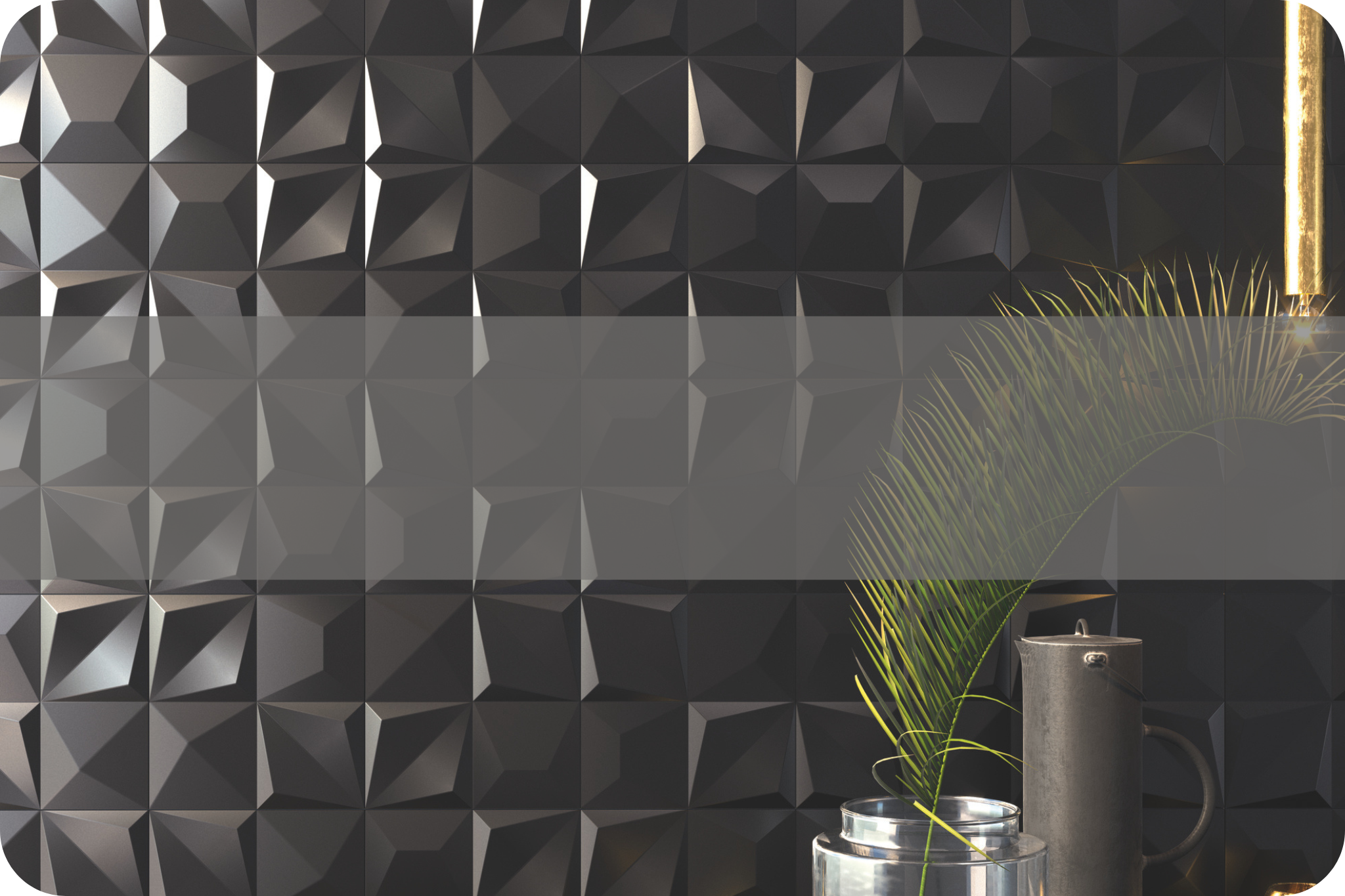 Azulejos con relieves y decoración