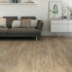 Carreaux de porcelaine finis en bois