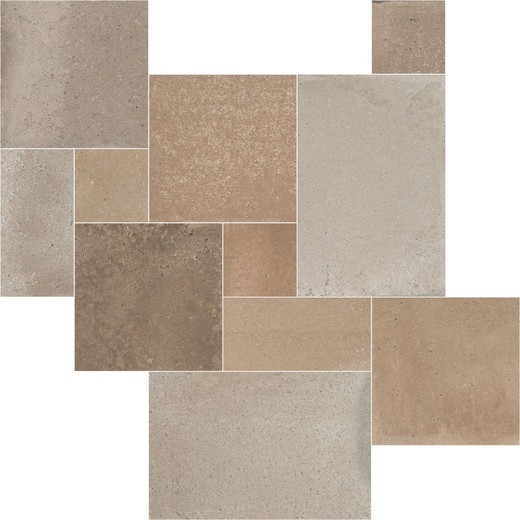 Adagio Taupe Modular 44x66