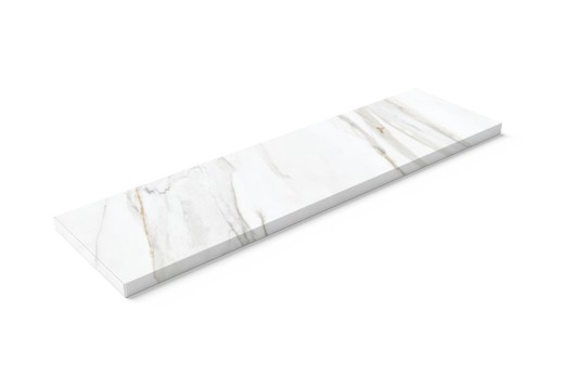 Calacatta Fresh recto tapa 120x33 cm Int