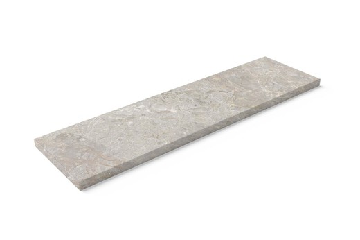 Tampa reta Eterna Argent 120x33 cm Ext