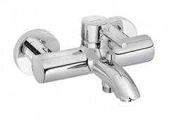 Grifo cromado de pared para bañera Kludi Bozz