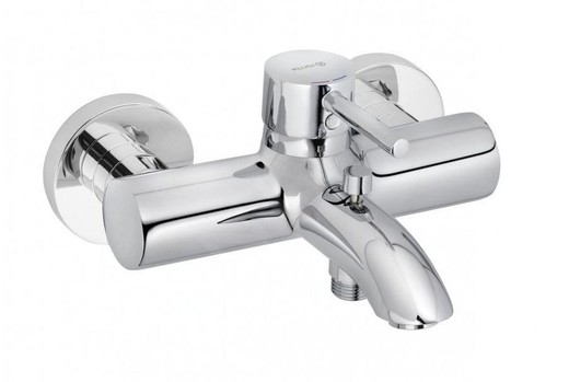 MONTBLANC Grifo bimando mural para bañera y ducha-28317601