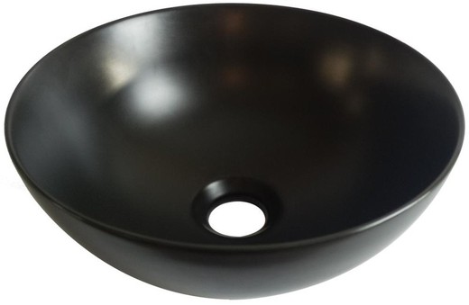 Lavabo Minim Negro Mate 30x30x13