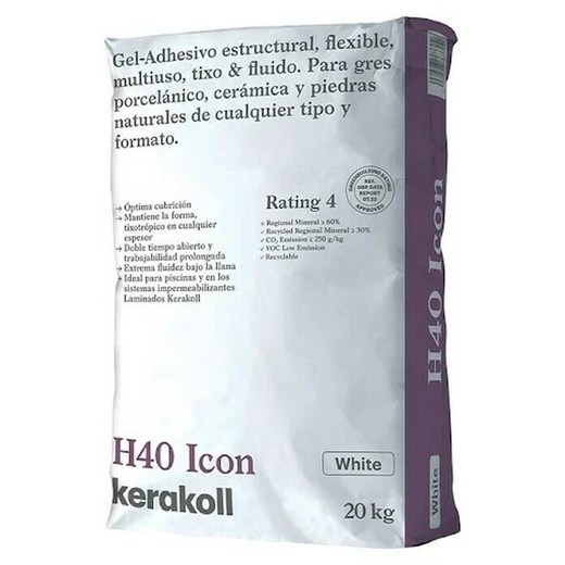 Sac Kerakoll H40 ICON 20kg Blanc