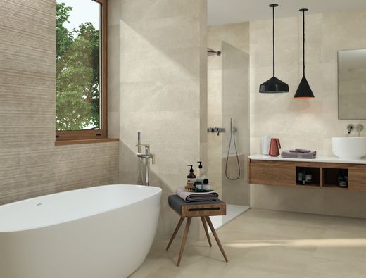 Carreaux de porcelaine de type pierre