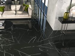 1815 Sienne Polie Rectifiée 98x98 Noir