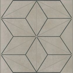 1845 Phénix Rectifié 100x100 Décor Fumée