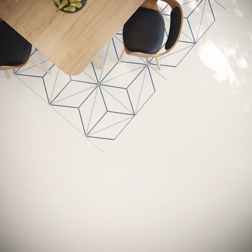 1845 Phénix Rectifié 100x100 Blanc