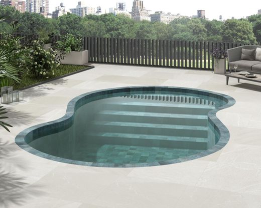 188829 Tahiti Turquoise Bullnose 14.7x14.7