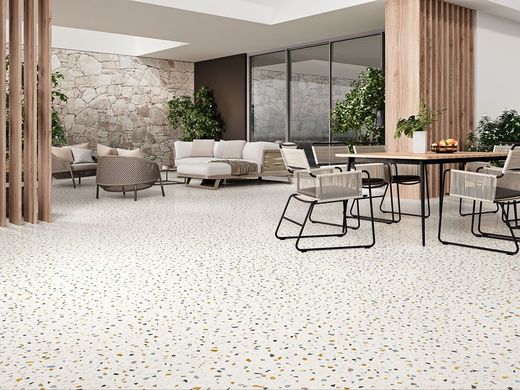 1962 Antidérapant rectifié Palazzo 100x100 Blanc