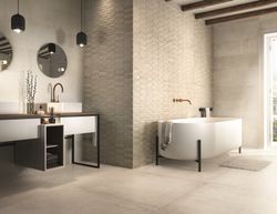 9525 Rectificado Seattle 30x90 Crema Relieve