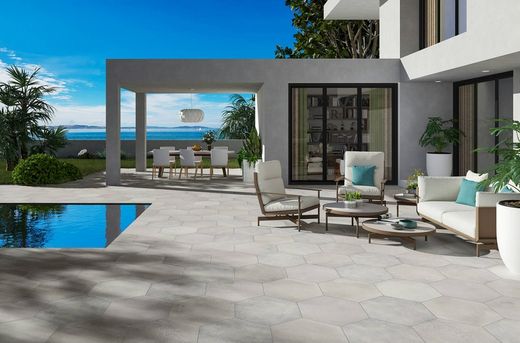 Aspdin Grey Hexagonal Antideslizante 48x56