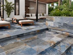 Aspen Blue Antideslizante 20x20