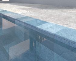 Bali Blue Bullnose 14,7 x 14,7