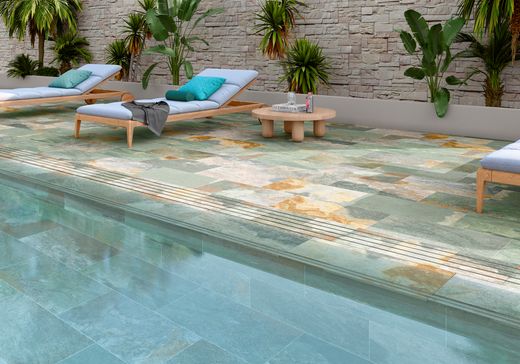 Aspen Green Antideslizante 30x60