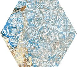 Tapis Vestige Hexagone 25x29