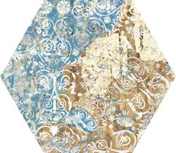 Tapis Vestige Hexagone 25x29