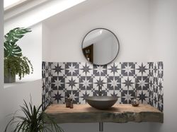 Compass White 20x20