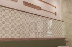 Córsega Menta Gloss 13x13