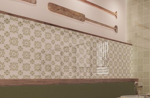 Córsega Menta Gloss 13x13