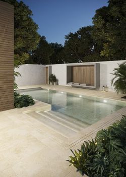 Coupe transversale Petra 90x90 cm Int