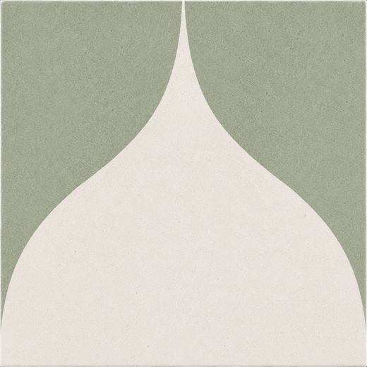 Decor Green Two 20x20