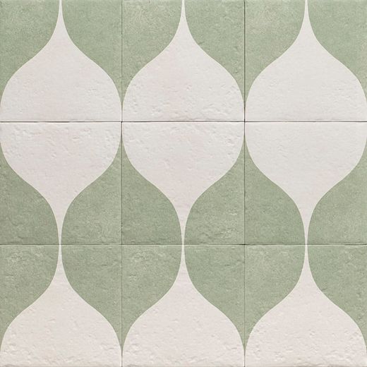 Decor Green Two 20x20