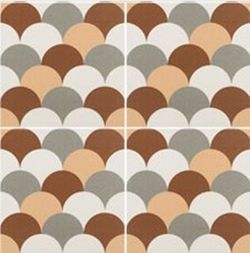 Décor Marivent Orange 15x15