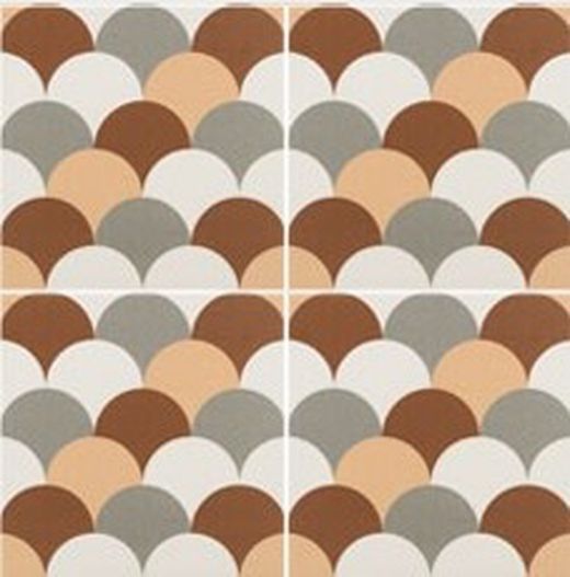 Décor Marivent Orange 15x15