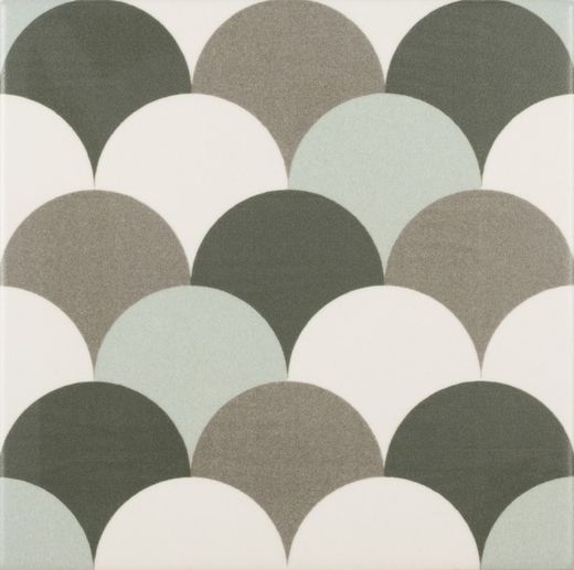 Décor Marivent Vert 15x15