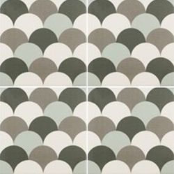 Décor Marivent Vert 15x15