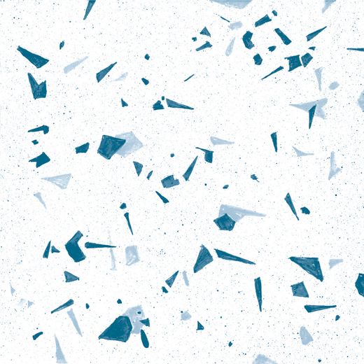 Fragmenta Azul 20x20