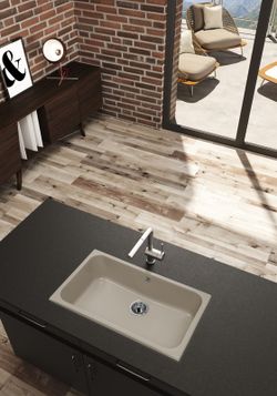 Lavabo Ares rectangulaire Pergamon brillant