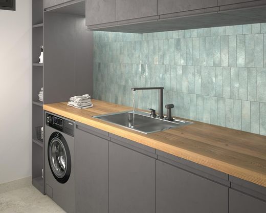 Groenlândia Teal Gloss 6,4x22,3