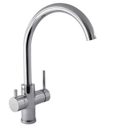 Robinet de cuisine à double poignée