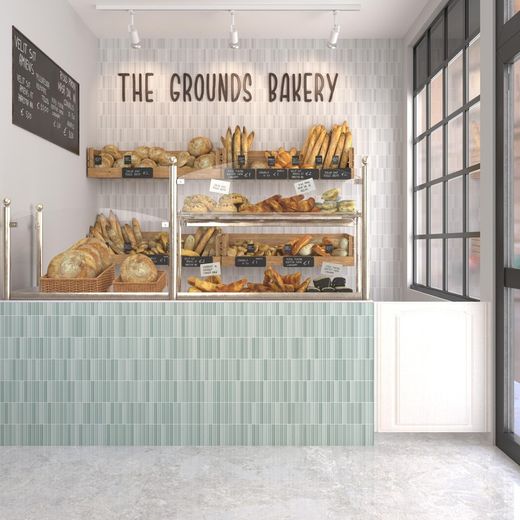 188914 Kit-Kat Mosaico Anis Verde Mate 11,5x23,1