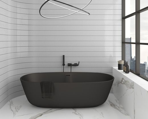 188862 Kit-Kat Mosaico Neve Brilhante 11,5x23,1