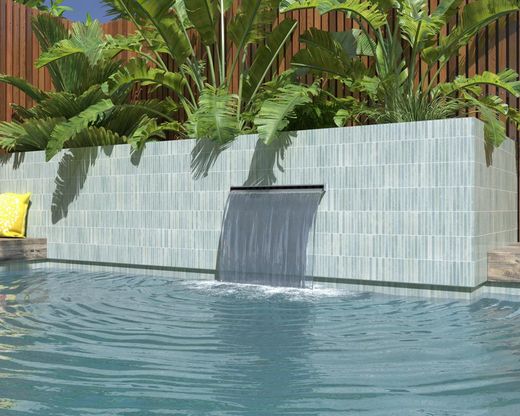 188859 Kit-Kat Mosaico Água Brilhante 11,5x23,1