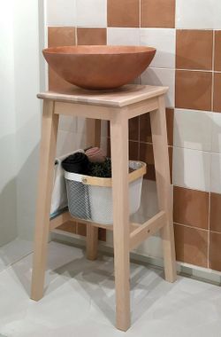 Lavatório Berlin Terra 40x40x15