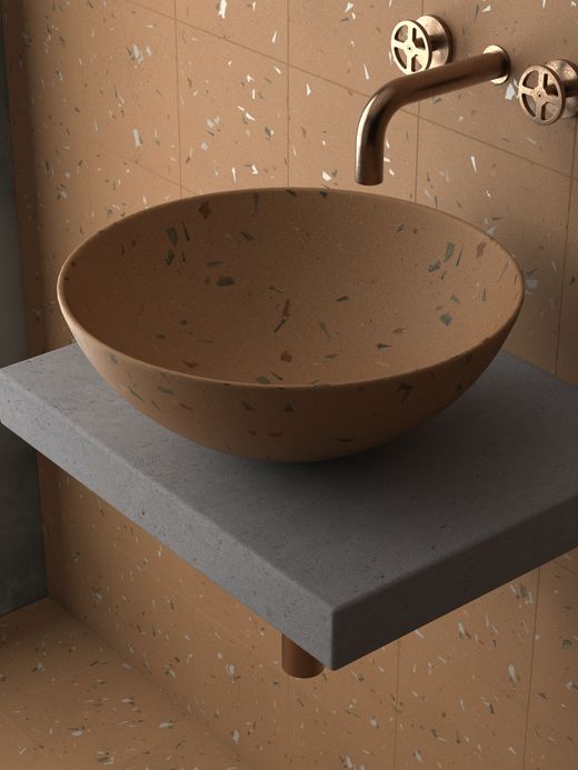 Lavabo Fragmenta Terracota 40x40x15
