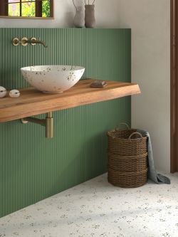 Lavabo Fragmenta vert 40x40x15