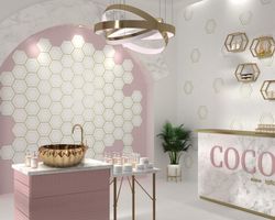 Lavabo Selene Or Clair 40,5x40,5x15