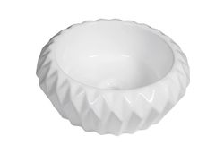 Lavabo Selene Blanc 40,5x40,5x15