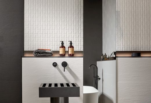 Leira Conceito Branco 30x90