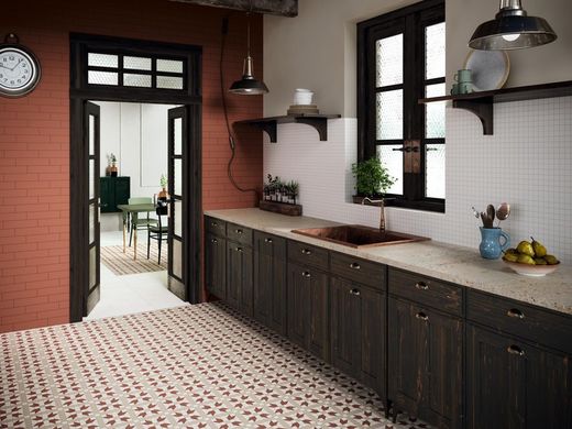 188681 - Plat grenat mat 7,5x30