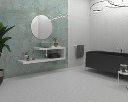 188675 - Plat gris mat 7,5x30