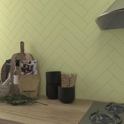 188677 - Plat moutarde mat 7,5x30