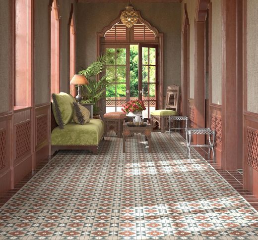 188703 - Mintons - Balmoral 20x20